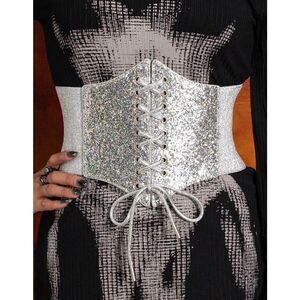 Plus Size Bling Corset Belt